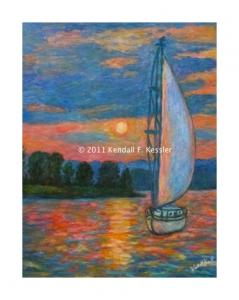 Blue Ridge Parkway Artist Remembers a great Friend and Balloon pants...